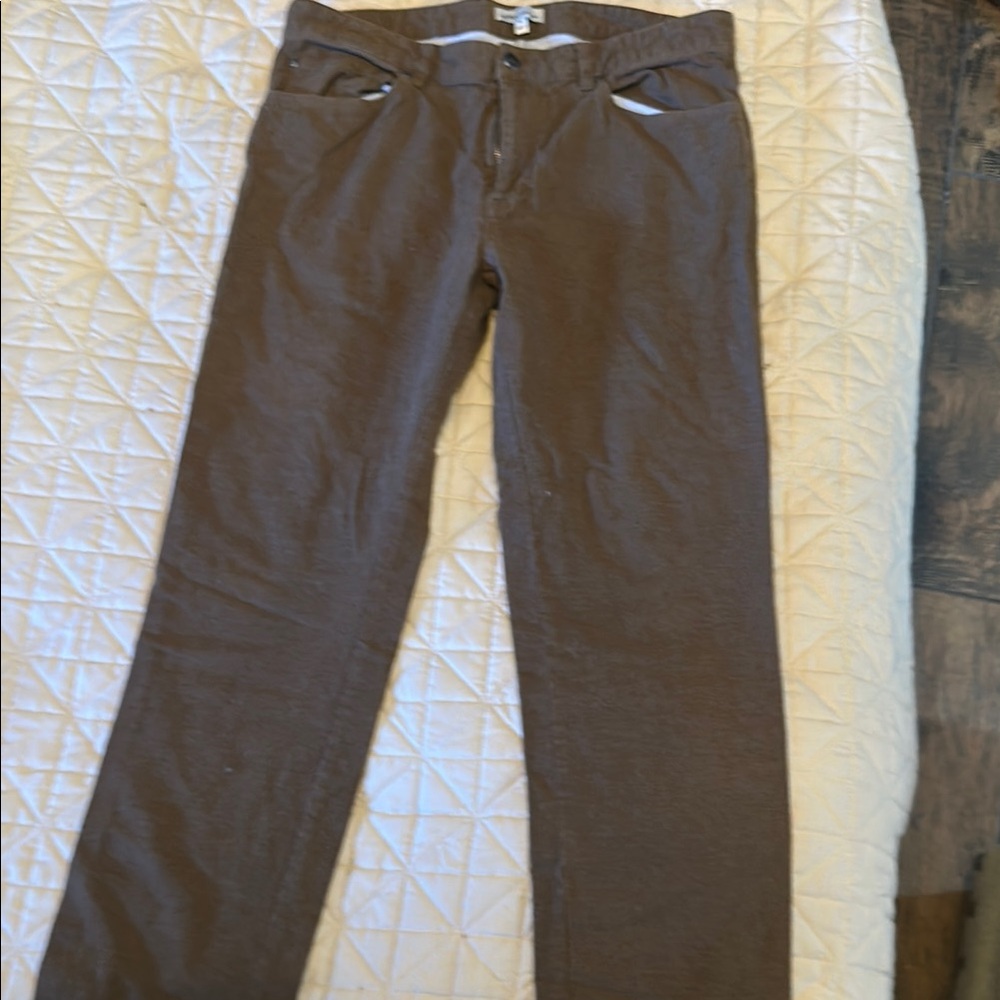 Peter Millar Tan Casual Trousers
